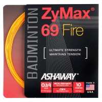 Струна для бадминтона Ashaway 10m Zymax Fire 69 Orange A14161