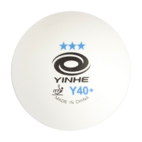 Мячи Yinhe 3* Y40+ Plastic ABS x6 White 9993Y