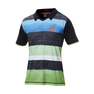 Поло ANDRO Polo Shirt M Devlin Black/Green
