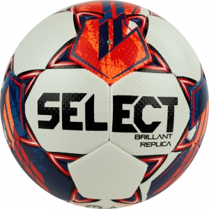 Мяч для футбола SELECT Brillant Replica V23 White/Red/Blue 0995860003