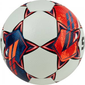 Мяч для футбола SELECT Brillant Replica V23 White/Red/Blue 0995860003