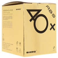 Мячи SANWEI 1* 40+ Plastic ABS Box x100 White