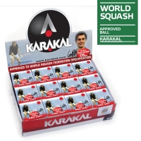 Мячи для сквоша Karakal 1-Red 2b Box x12 KZ676