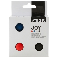Мячи Stiga Joy 40+ Plastic ABS x4 Assorted 1110-5240-04