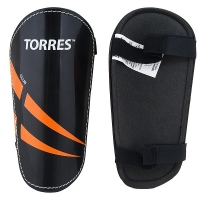 Щитки футбольные TORRES Club x2 Black/Orange FS1607