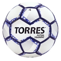 Мяч для минифутбола TORRES Futsal Training White/Navy FS3204
