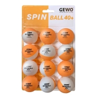 Мячи Gewo Spinball 40+ Plastic x12 Мulticolor