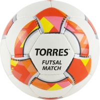 Мяч для минифутбола TORRES Futsal Match White/Orange FS3206