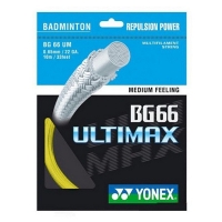 Струна для бадминтона Yonex 10m BG-66 Ultimax Yellow