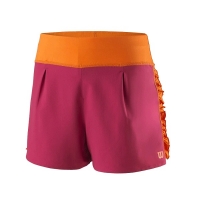 Шорты Wilson Shorts JG Core 2.5 Bordo/Orange WRA783603