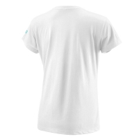 Футболка Wilson T-shirt W Tracers Tech Tee White/Blue WRA792401