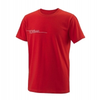 Футболка Wilson T-shirt JB Team II 7 Tech Tee Red WRA796603