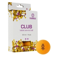 Мячи TORRES 2* Club 40+ Plastic x6 Orange TT21013