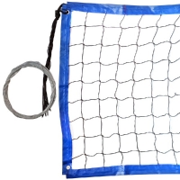 Сетка для пляжного волейбола 3.0mm 8.5x1m Black/Blue FS-PV-№20