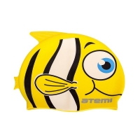 Шапочка для плавания ATEMI Junior Yellow FC101