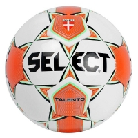 Мяч для футбола SELECT Talento White/Orange 811012-606