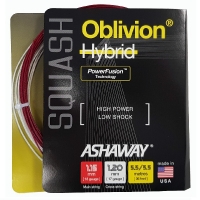 Струна для сквоша Ashaway 11m Oblivion Squash Hybrid Red/White A11121