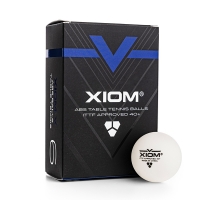 Мячи XIOM 3* V 40+ Plastic ABS x6 White