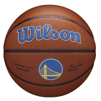 Мяч для баскетбола Wilson NBA Golden State Warriors Brown WTB3100XBGOL