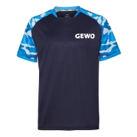 Футболка Gewo T-shirt M Riba Navy/Cyan