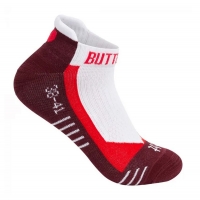 Носки спортивные Butterfly Socks SNEAKER IWAGY Red/White