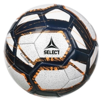 Мяч для футбола SELECT Classic V22 White/Black/Orange 815320-009