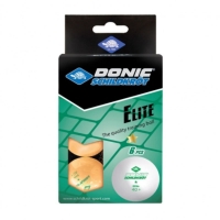 Мячи Donic/Schildkrot 1* Elite 40+ Plastic x6 Orange 608518