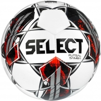 Мяч для минифутбола SELECT Futsal Samba V22 FIFA Basic White/Black/Red 1063460009