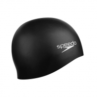Шапочка для плавания SPEEDO Junior Plain Flat Silicone Cap Black 8-709900001