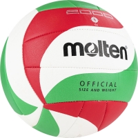 Мяч для волейбола Molten V5M2000 White/Red/Green