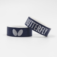 Торцевая лента Butterfly 1m/12mm Logo Blue