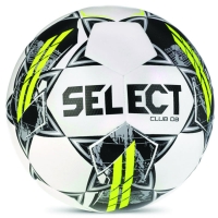 Мяч для футбола SELECT Club DB V23 White/Yellow 0864160100