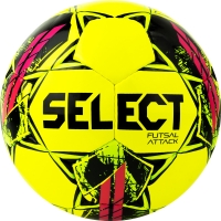 Мяч для минифутбола SELECT Attack V22 Yellow/Red 1073460559