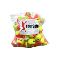 Мячи для тенниса TourSpin Orange Polybag x60 Orange