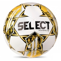 Мяч для футбола SELECT Numero 10 V23 White/Yellow 0574060005