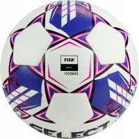 Мяч для футбола SELECT Atlanta DB Basic FIFA White/Purple 0575960900