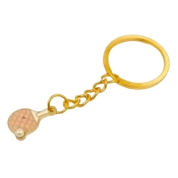Брелок Keychain TT Racket with ball 15x12mm Pink