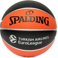 Мяч для баскетбола Spalding TF-150 EuroLeaque Turkish Black/Brown 84507Z