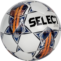 Мяч для минифутбола SELECT Futsal Master Grain V22 White/Blue/Orange 1043460006-051