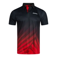 Поло Donic Polo Shirt M Flow Black/Red