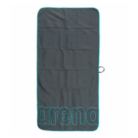 Полотенце ARENA Smart Plus Gym Towel 50x100 Gray/Green 5312-100