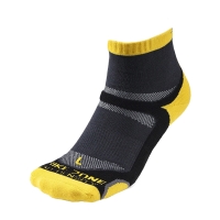 Носки спортивные Karakal Socks Ankle Х4 Black/Yellow KC-530