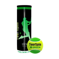 Мячи для тенниса TourSpin Green 3b