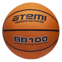 Мяч для баскетбола ATEMI BB100N Orange
