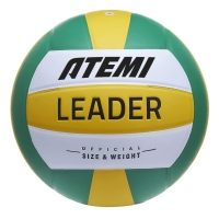 Мяч для волейбола ATEMI Leader Yellow/Green/White