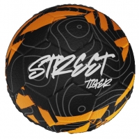 Мяч для футбола ATEMI Target Street Black/Orange