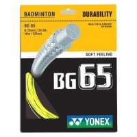 Струна для бадминтона Yonex 10m BG-65 Yellow