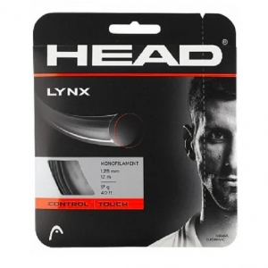Струна для тенниса HEAD 12m Lynx Anthracite 281784-AN