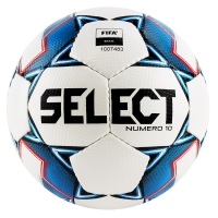 Мяч для футбола SELECT Numero 10 IMS White/Blue/Red 810508-200